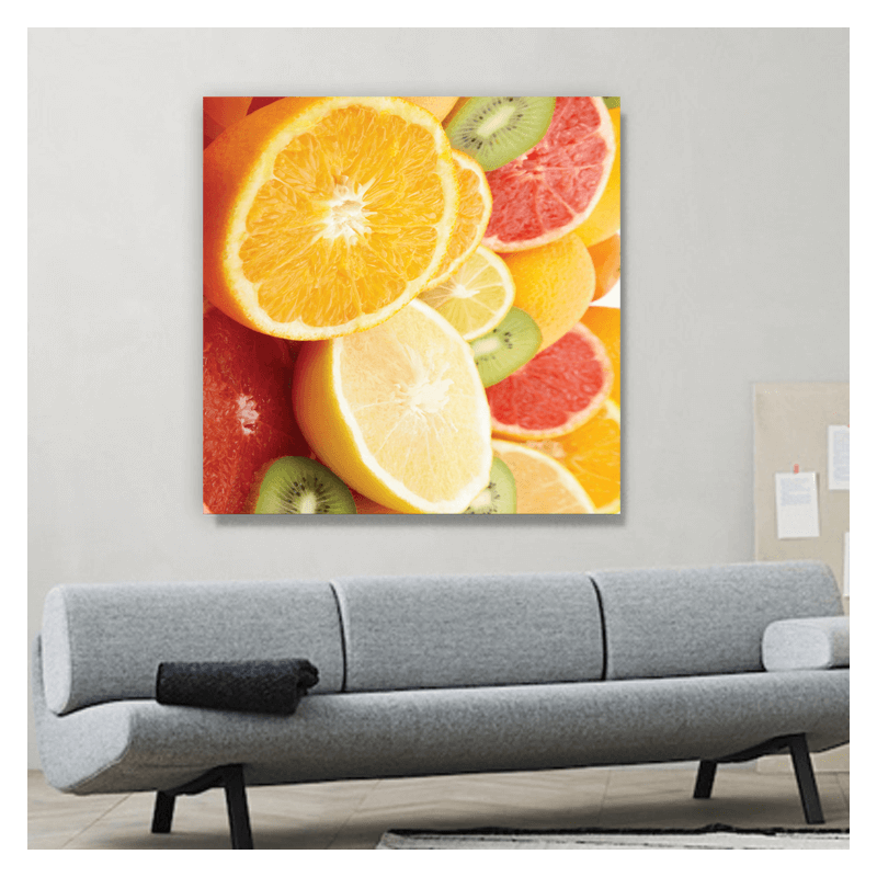 Πίνακας σε καμβά με φρούτα