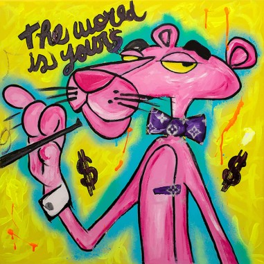 ΠΙΝΑΚΑΣ PINK PANTHER SMOKE