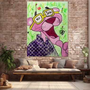 ΠΙΝΑΚΕΣ ΣΕ ΚΑΜΒΑ PINK PANTHER 1