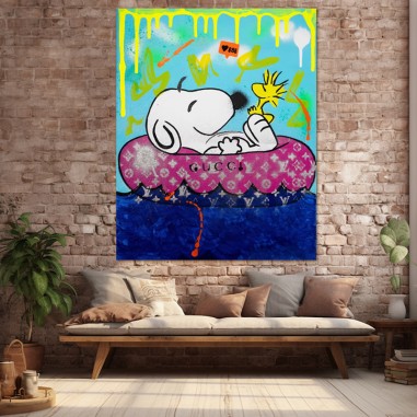ΠΙΝΑΚΑΣ SNOOPY GUCCI