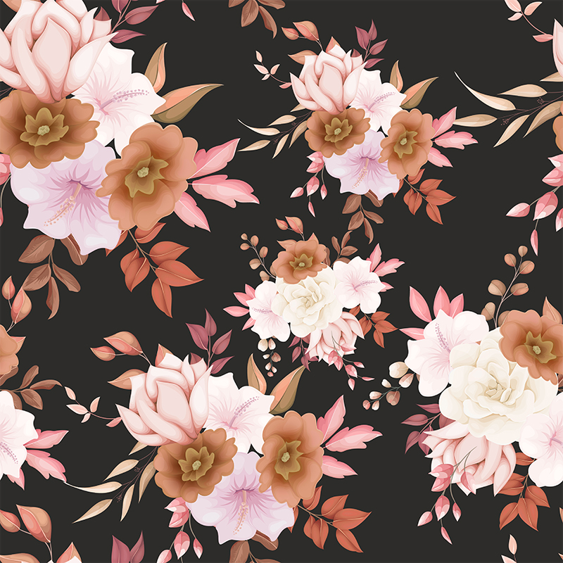 Ταπετσαρία Elegant floral seamless pattern