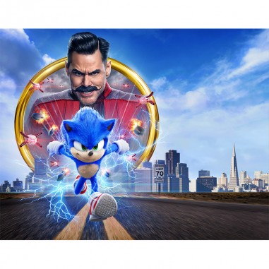 Πίνακας με Sonic the Hedgehog movie 