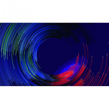 Πίνακας με colorfull arcs