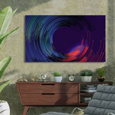 Πίνακας με colorfull arcs