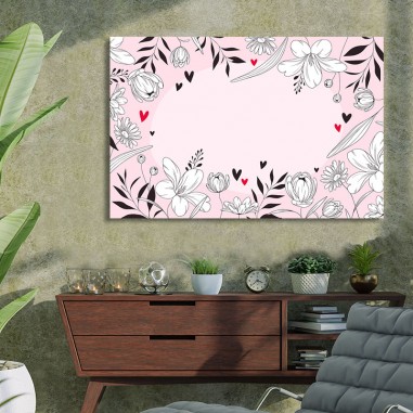 Πίνακας με Pink Floral