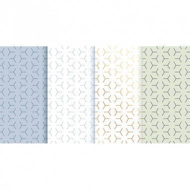 Four mnimalist patterns