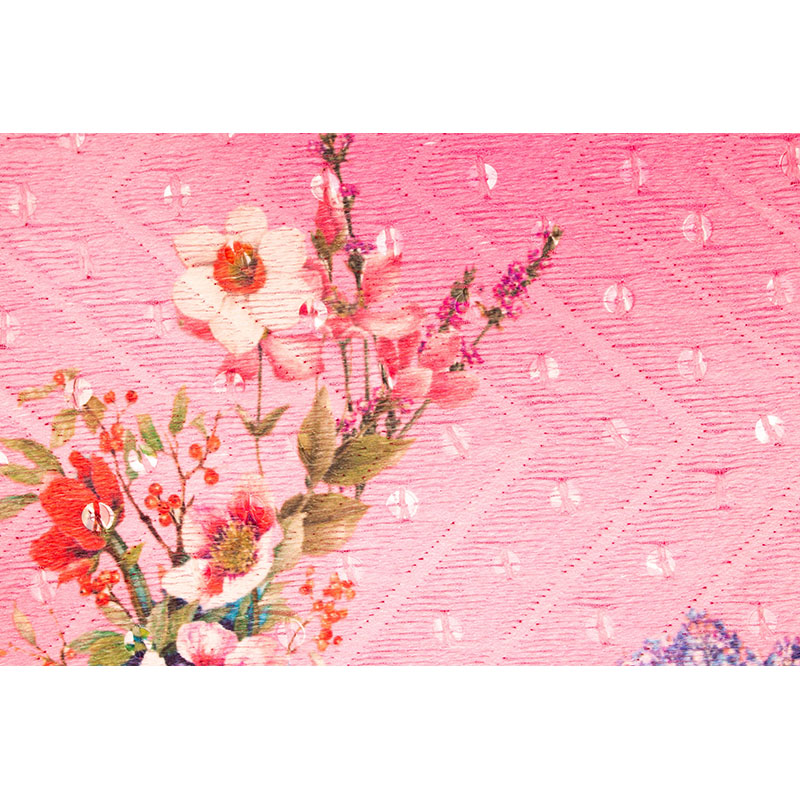 Ταπετσαρία τοίχου Fabric with flowers