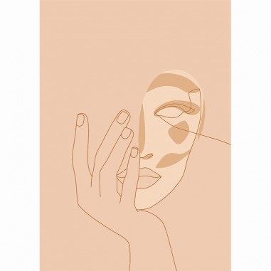 Πίνακας σε καμβά Abstract Woman 2