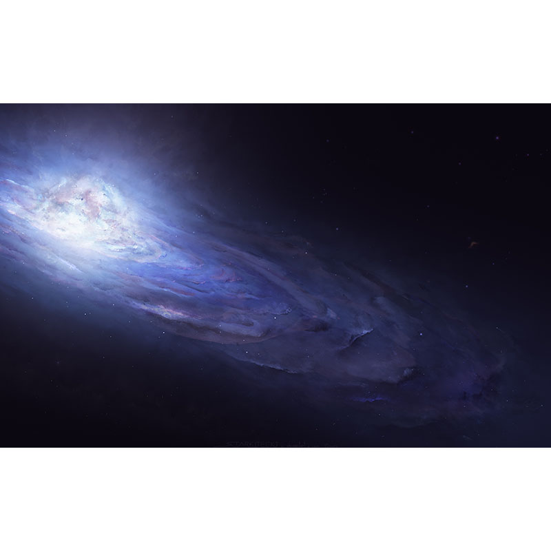 Πίνακας σε καμβά Γαλαξιακή Δίνη 2