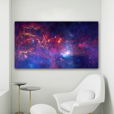 Πίνακας σε καμβά Πολύχρωμος Γαλαξίας 4