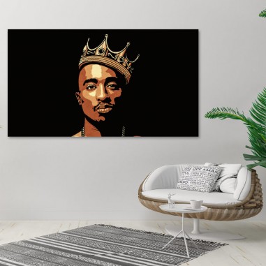 Πίνακας σε καμβά 2pac 2