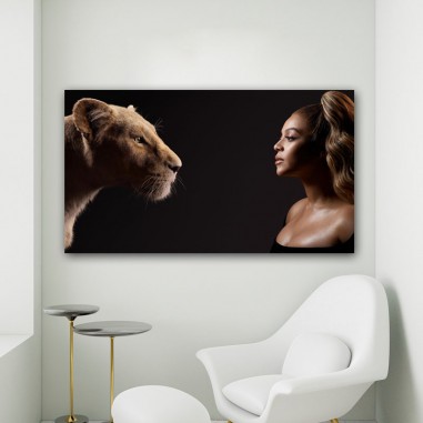Πίνακας σε καμβά Beyonce The Lion King