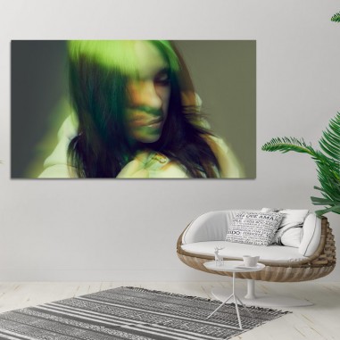 Πίνακας σε καμβά Billie Eilish 2