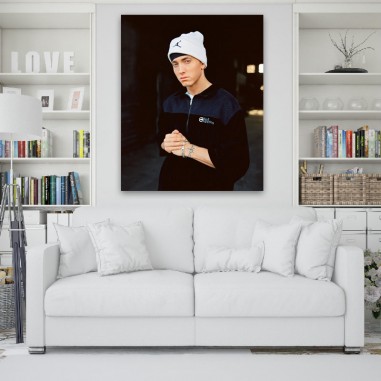 Πίνακας σε καμβά Eminem 6 