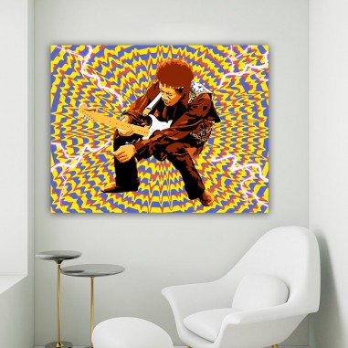 Πίνακας σε καμβά Jimi Hendrix