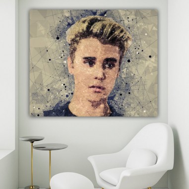 Πίνακας σε καμβά Justin Bieber