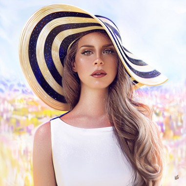 Πίνακας σε καμβά Lana del Rey 2