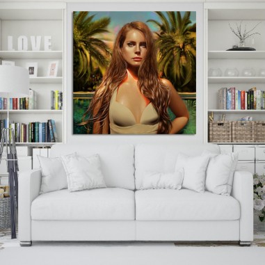 Πίνακας σε καμβά Lana del Rey Paradise