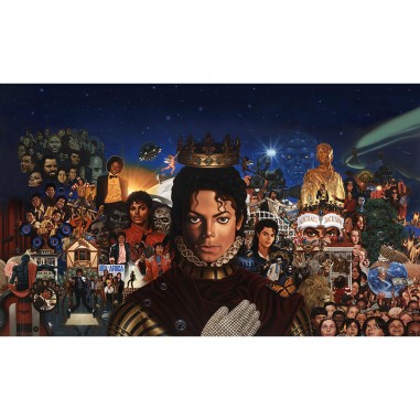 Πίνακας σε καμβά Michael Jackson Mural