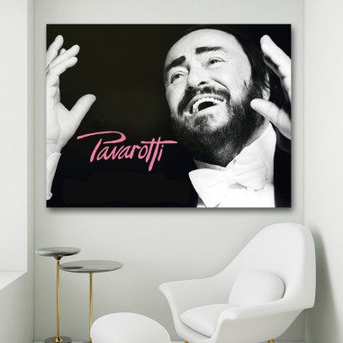 Πίνακας σε καμβά Pavarotti 