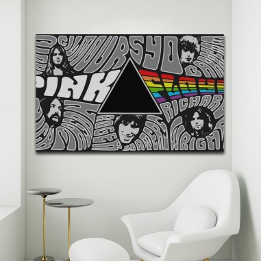 Πίνακας σε καμβά Pink Floyd