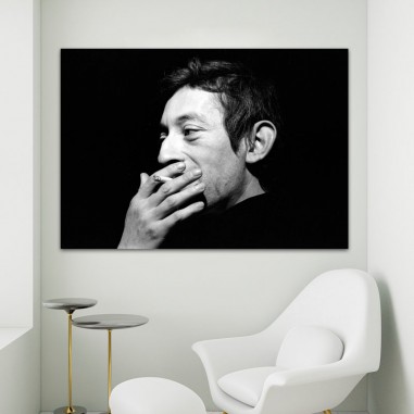 Πίνακας σε καμβά Serge Gainsbourg