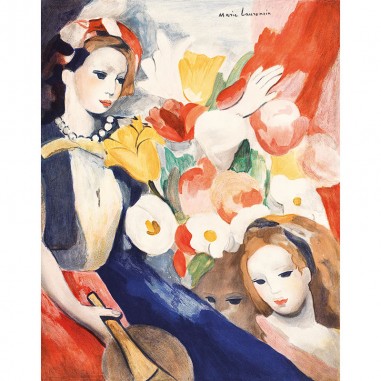 Πίνακας της Marie Laurencin-Fairy Flowers