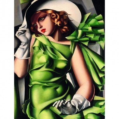 Πίνακας της Tamara Lempicka-Jeune Fille En Vert