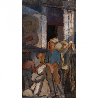 Πίνακας του Alvar Cawen-At the Factory