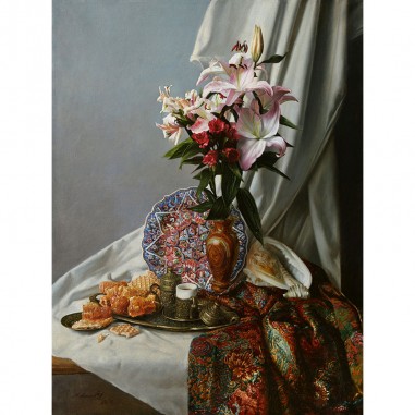 Πίνακας του Andrei Mironov-Still Life With Lillies