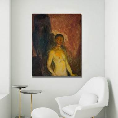 Πίνακας του Edvard Munch - Self Portrait In Hell