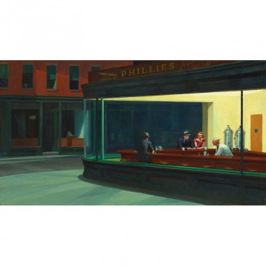 Πίνακας του Edward Hopper-Nighthawks