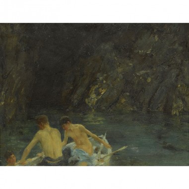 Πίνακας του Henry Scott Tuke-The Cavern