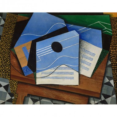 Πίνακας του Juan Gris-Guitar On A Table