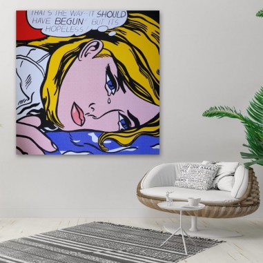 Πίνακας του Roy Lichtenstein- Hopeless