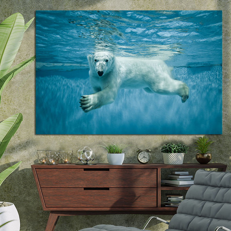 Πίνακας με Polar Bear 