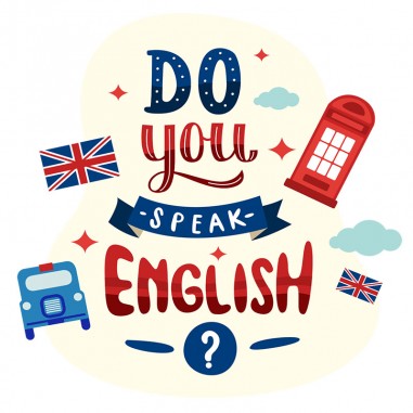 Αυτοκόλλητα τοίχου με Φράσεις Do you speak english