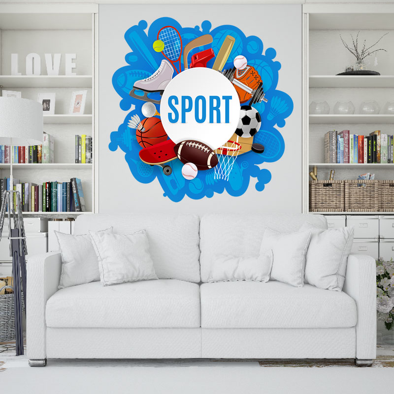 Αυτοκόλλητα τοίχου με Sports All sports