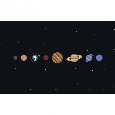 Ταπετσαρία τοίχου Minimal Planets