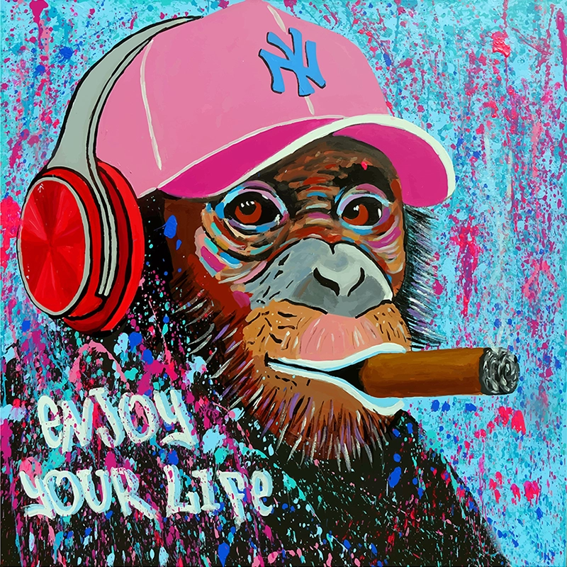 ENJOY YOUR LIFE MONKEY ENJOY YOUR LIFE MONKEY