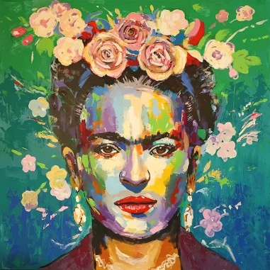 FRIDA IN FLOWERS