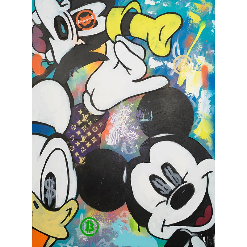 MICKEY WITH HIS COMPANY MICKEY WITH HIS COMPANY