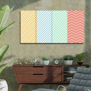 Πίνακας σε καμβά Different Lines