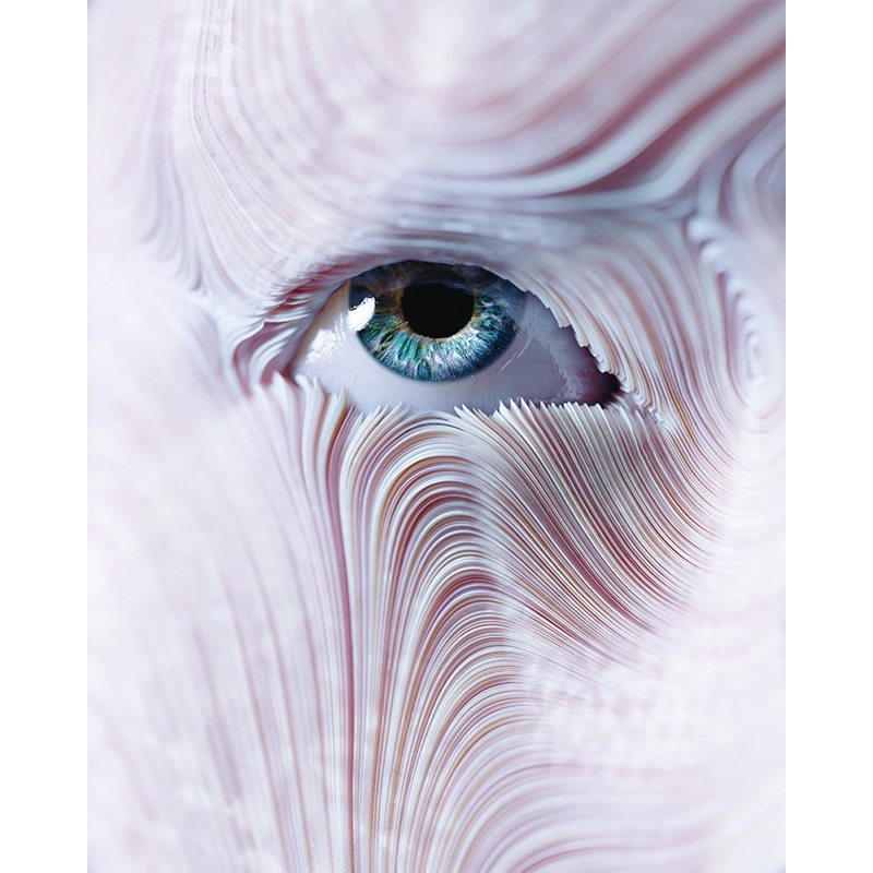 Πίνακας σε καμβά Blue Eye Surealism Πίνακας σε καμβά Blue Eye Surealism