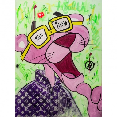 ΠΙΝΑΚΕΣ ΣΕ ΚΑΜΒΑ PINK PANTHER 1