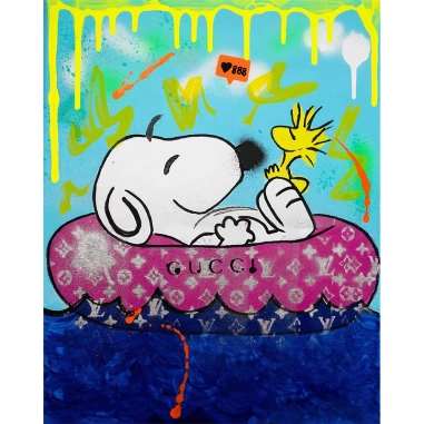 ΠΙΝΑΚΑΣ SNOOPY GUCCI