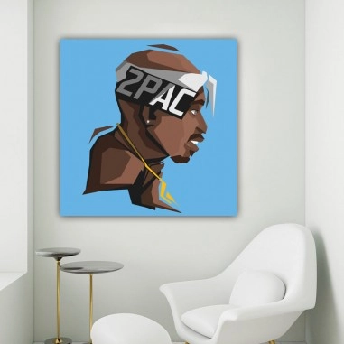 Πίνακας σε καμβά 2pac 