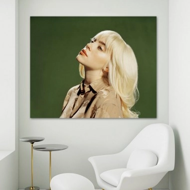 Πίνακας σε καμβά Billie Eilish 3