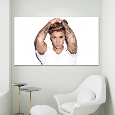Πίνακας σε καμβά Justin Bieber 2
