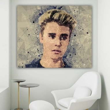 Πίνακας σε καμβά Justin Bieber